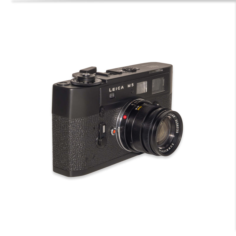 Leica M5 con Summicron-M 50mm f/2, Black chrome