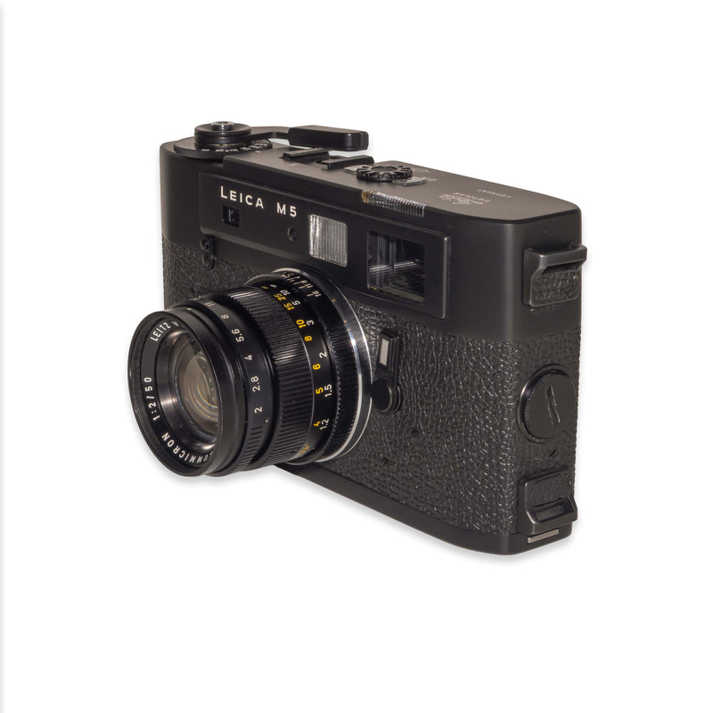 Leica M5 con Summicron-M 50mm f/2, Black chrome