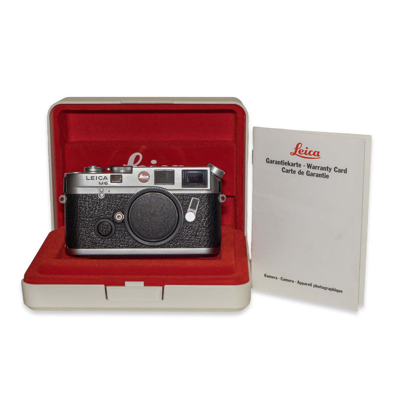 Leica M6 0.72, Silver chrome (Hell)