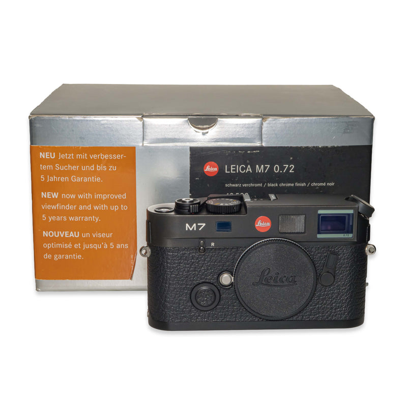 Leica M7 0.72, Black chrome (Schwz)