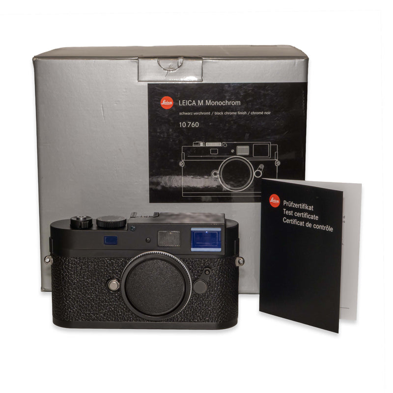 Leica M Monochrom, Black chrome finish