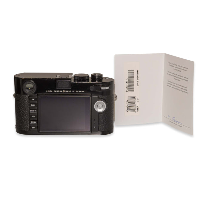 Leica M (Typ 240), Black Paint