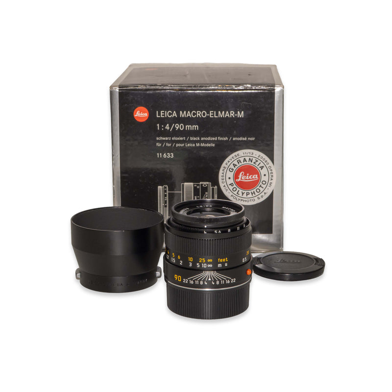 Leica Macro-ELMAR-M 90mm f/4 [I], black anodized