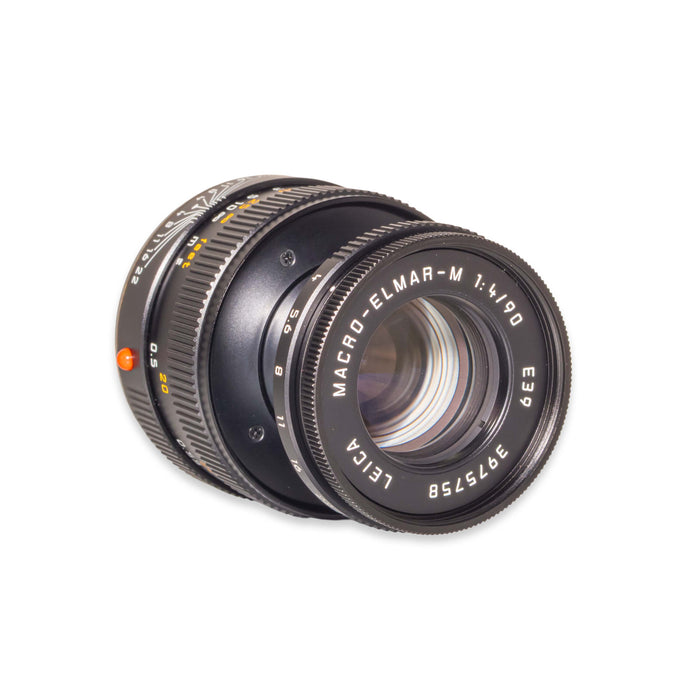 Leica Macro-ELMAR-M 90mm f/4 [I], black anodized + MACRO-ADAPTER-M 14409