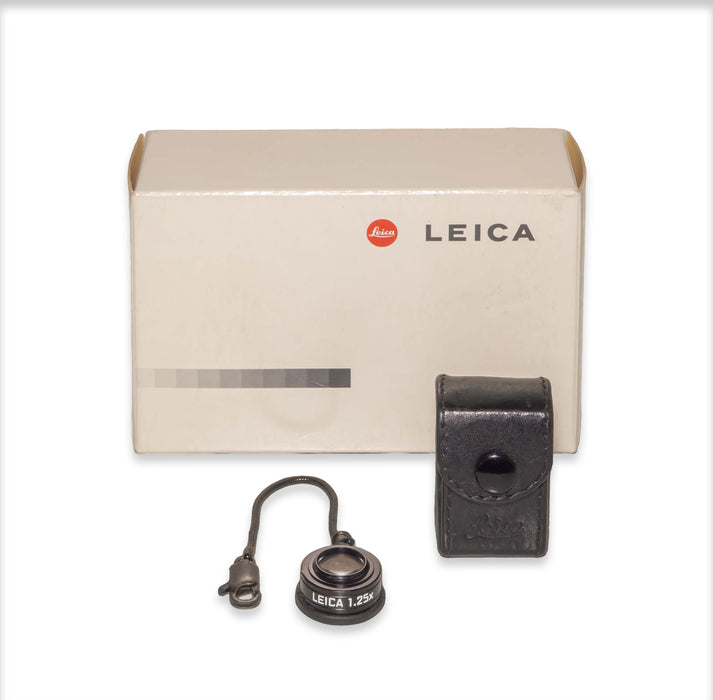 Leica Moltiplicatore 1.25x per mirino M (accetta lenti di correzione)