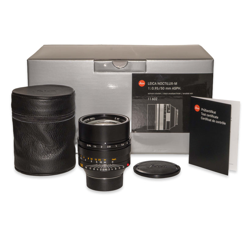 Leica NOCTILUX-M 50mm f/0.95 ASPH., black anodized