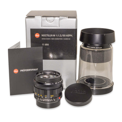 Leica NOCTILUX-M 50mm f/1.2 ASPH., black anodized