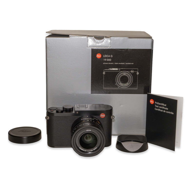Leica Q (Typ 116) Black + Day Bag 19504