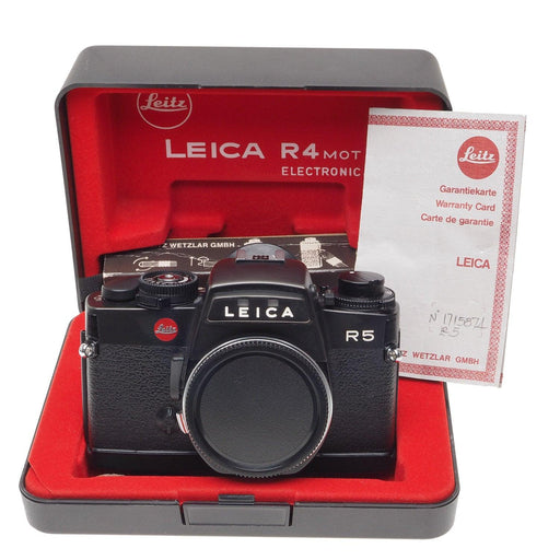 Leica R5, Black chrome - Foto Ottica Cavour