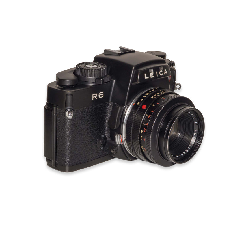 Leica R6, Black chrome + Summicron-R 50mm f/2