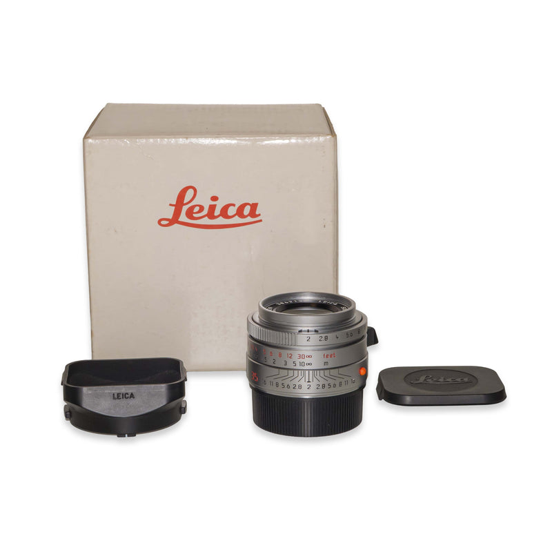Leica SUMMICRON-M 35mm f/2 ASPH. [I], silver chrome