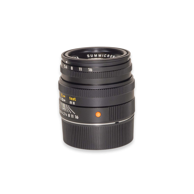 Leica SUMMICRON-M 50mm f/2 [V], black anodized