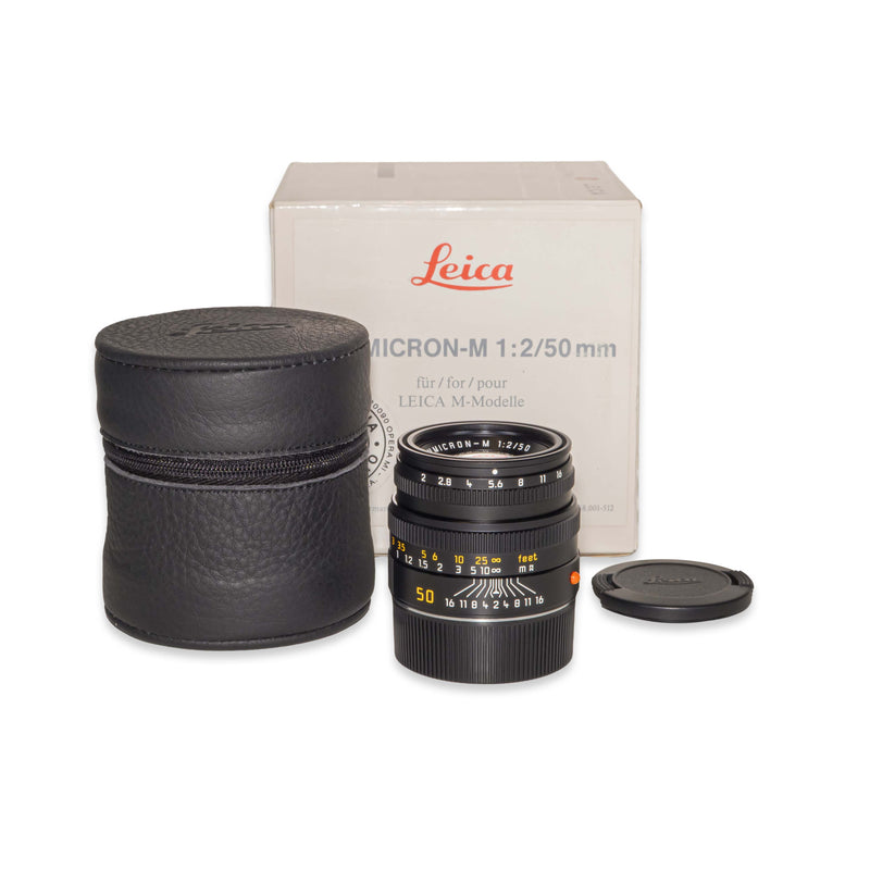 Leica SUMMICRON-M 50mm f/2 [V], black anodized