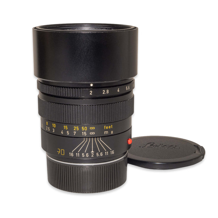 Leica SUMMICRON-M 90mm f/2 [II] Type 2, black anodized
