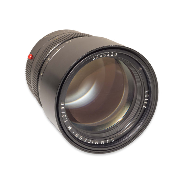 Leica SUMMICRON-M 90mm f/2 [II] Type 2, black anodized
