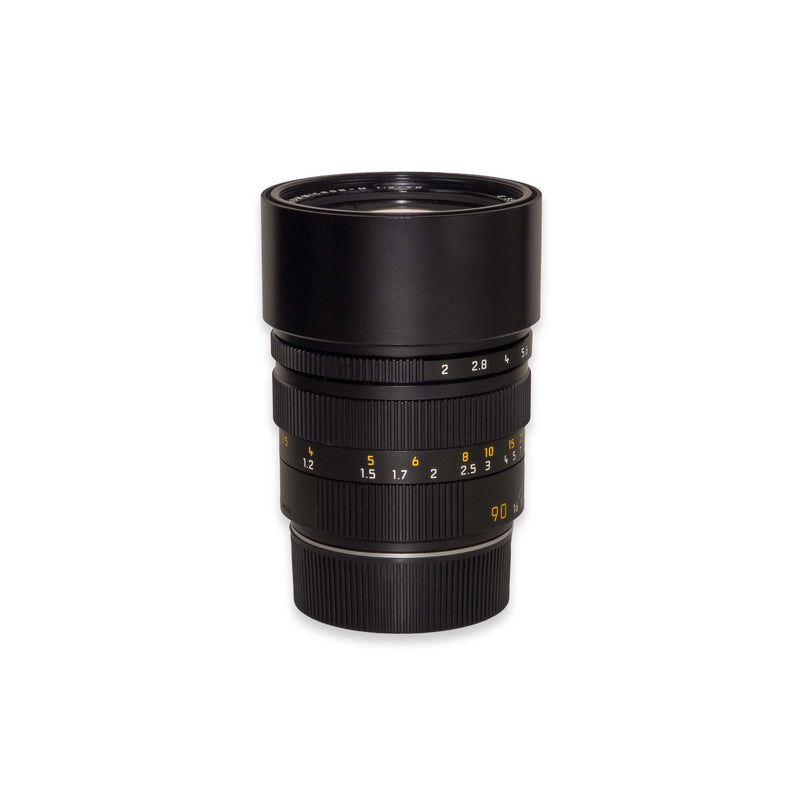 Leica SUMMICRON-M 90mm f/2 [II] Type 2, black anodized