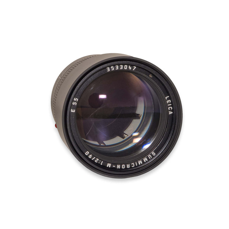 Leica SUMMICRON-M 90mm f/2 [II] Type 2, black anodized