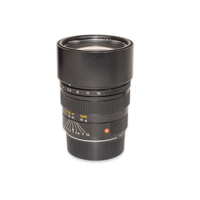 Leica SUMMICRON-M 90mm f/2 [II] Type 2, black anodized