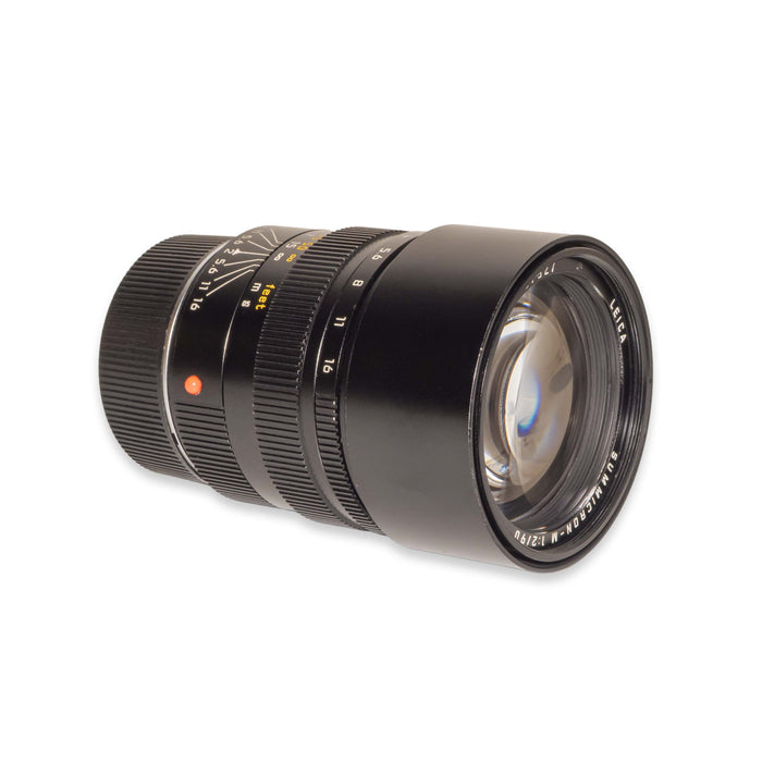 Leica SUMMICRON-M 90mm f/2 [II] Type 2, black anodized