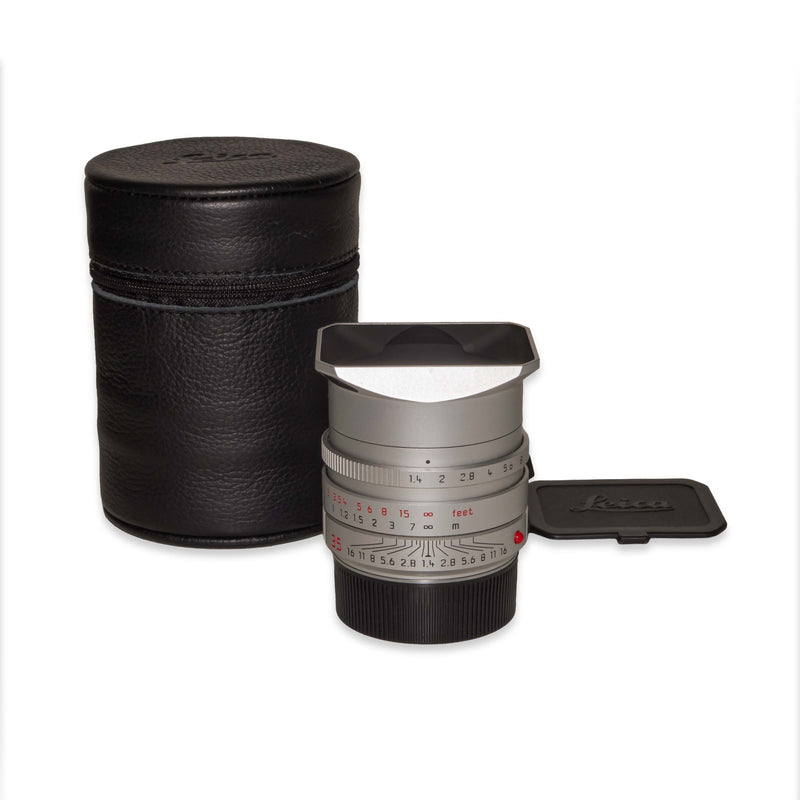 Leica SUMMILUX-M 35mm f/1.4 ASPH. [III], FLE I silver chrome