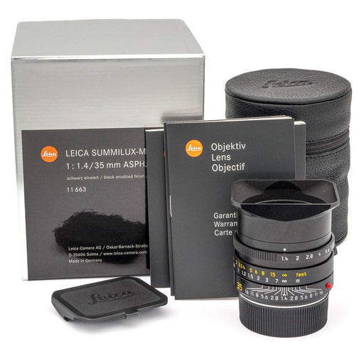 Leica SUMMILUX-M 35mm f/1.4 ASPH. [III], black anodized - Foto Ottica Cavour