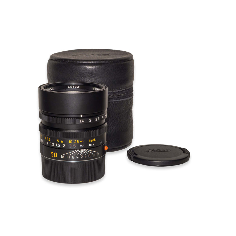 Leica SUMMILUX-M 50mm f/1.4 ASPH. [I], black anodized