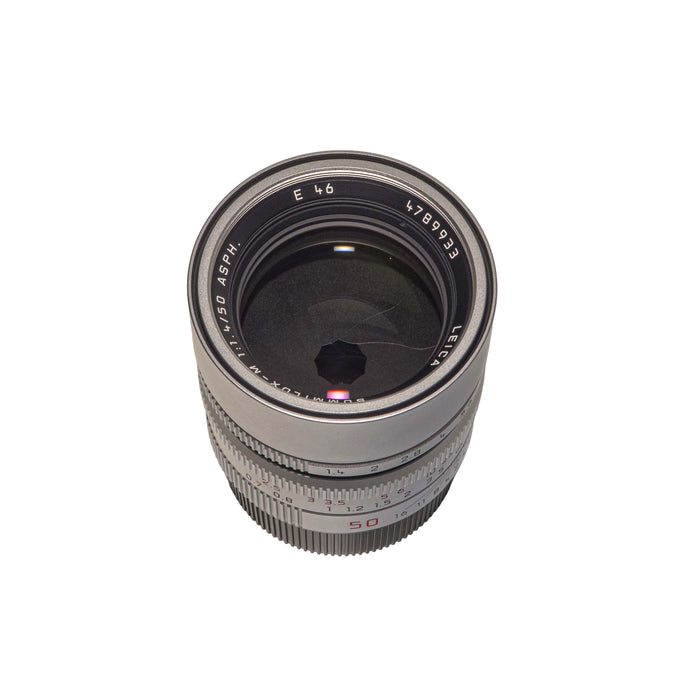 Leica SUMMILUX-M 50mm f/1.4 ASPH. [I], silver chrome ( prezzo iva esposta )