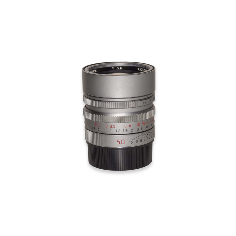 Leica SUMMILUX-M 50mm f/1.4 ASPH. [I], silver chrome