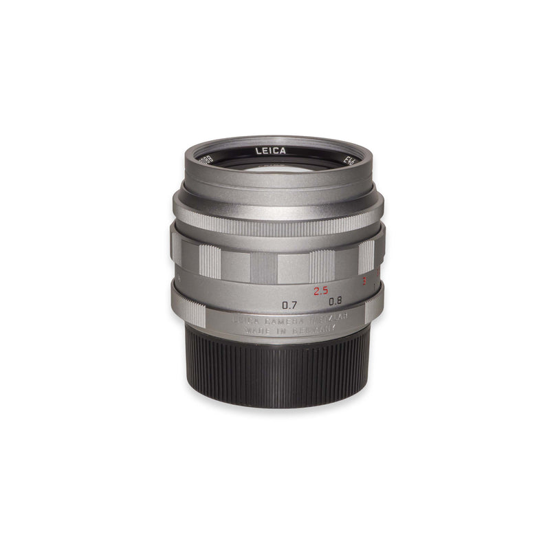 Leica SUMMILUX-M 50mm f/1.4, silver chrome
