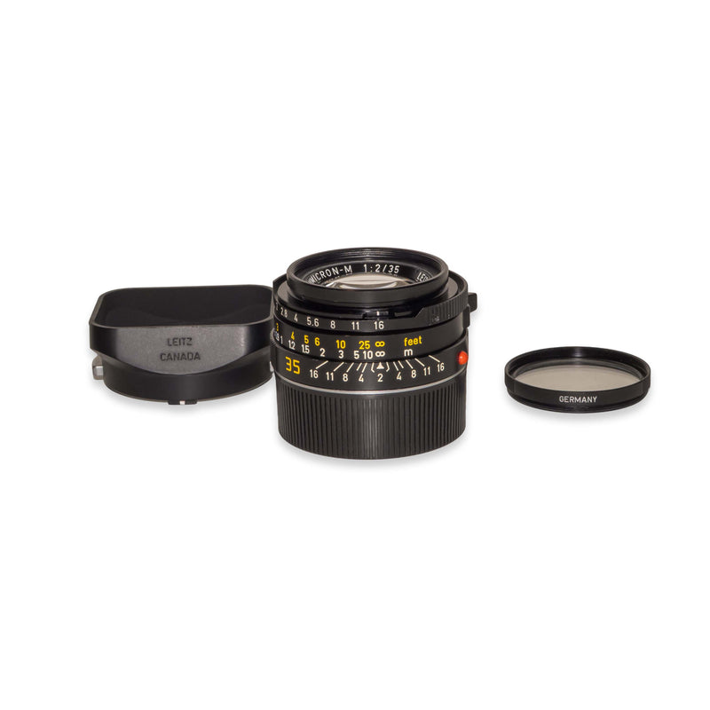 Leitz SUMMICRON-M 35mm f/2 [IV], black anodized
