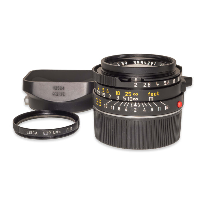 Leitz SUMMICRON-M 35mm f/2 [IV], black anodized