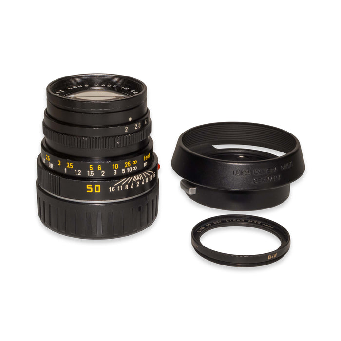 Leitz SUMMICRON-M 50mm f/2 [IV], black anodized