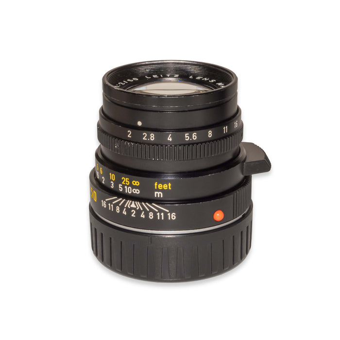 Leitz SUMMICRON-M 50mm f/2 [IV], black anodized