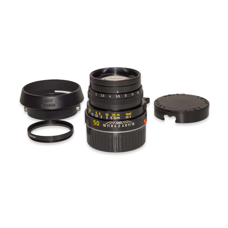 Leitz SUMMICRON-M 50mm f/2 [IV], black anodized
