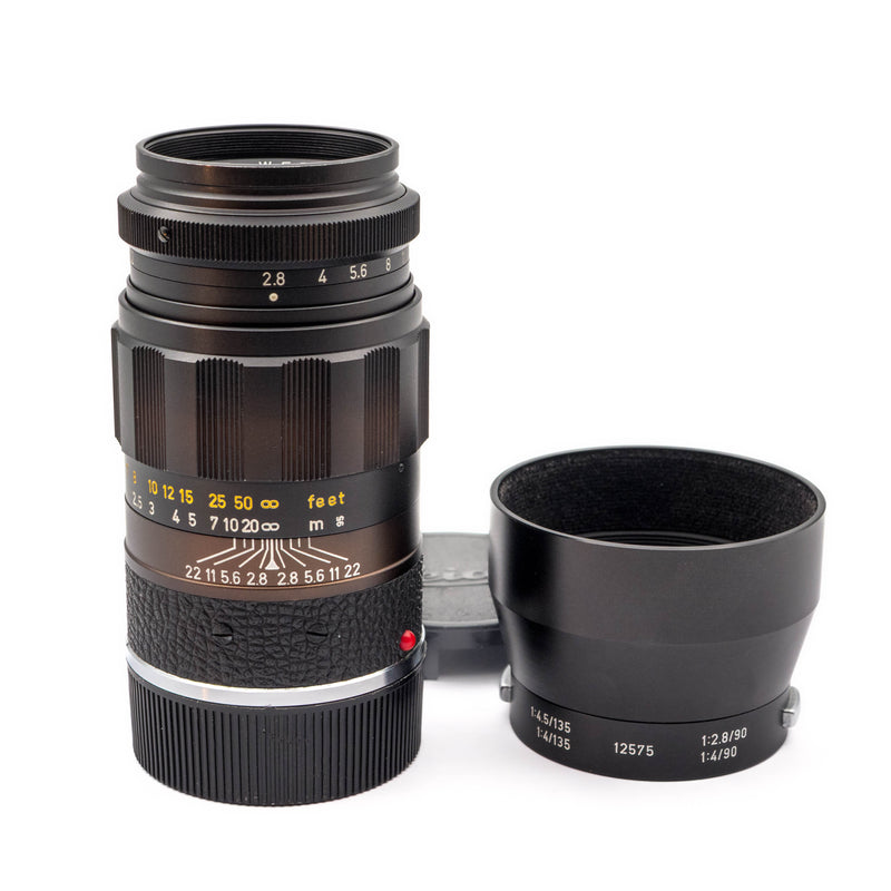 Leitz Wetzlar ELMARIT 90mm f/2.8, black