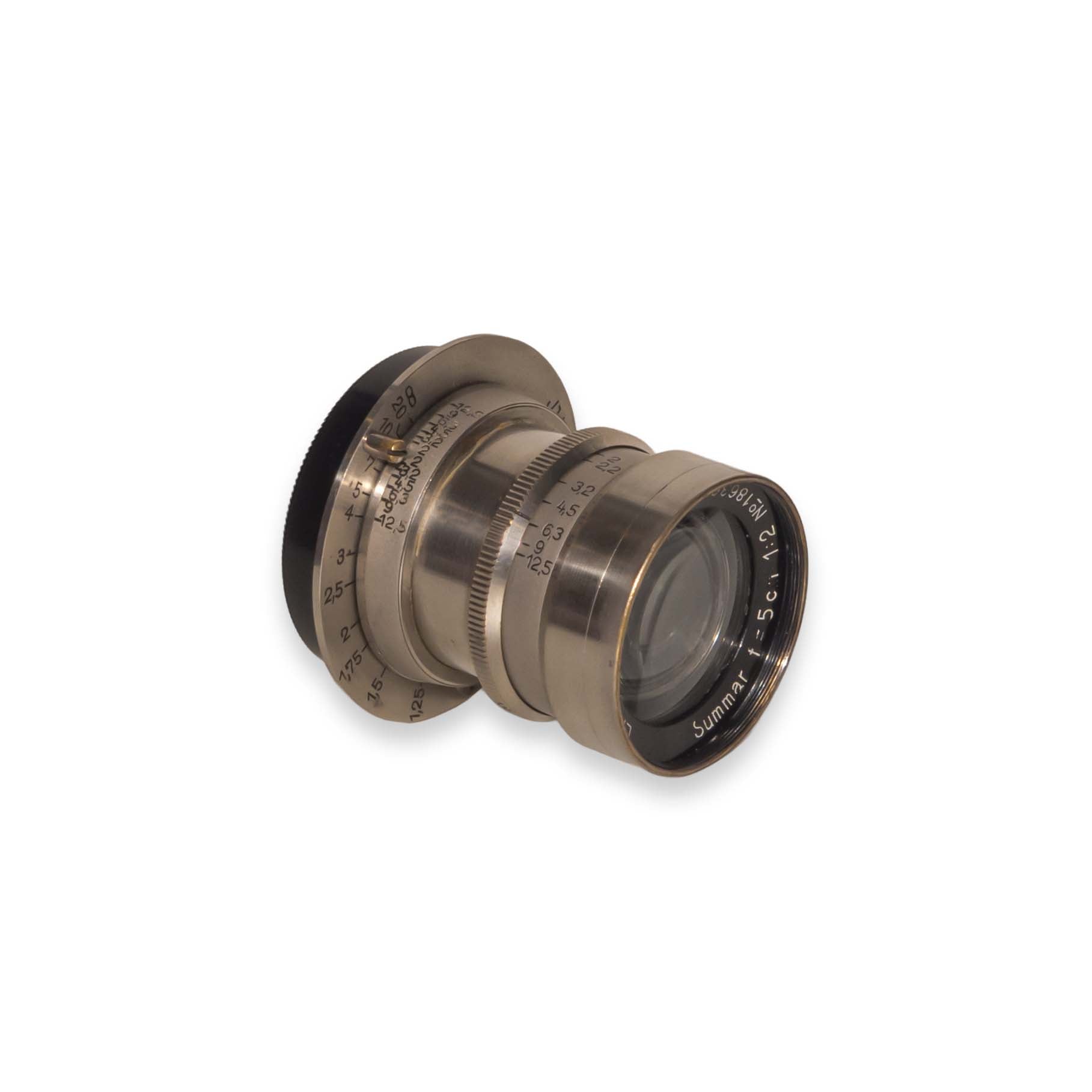 Leitz Wetzlar SUMMAR 50mm f/2, Rigid — Foto Ottica Cavour