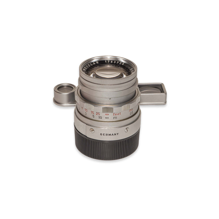 Leitz Wetzlar SUMMICRON 50mm f/2 DR, Dual Range meter / feet