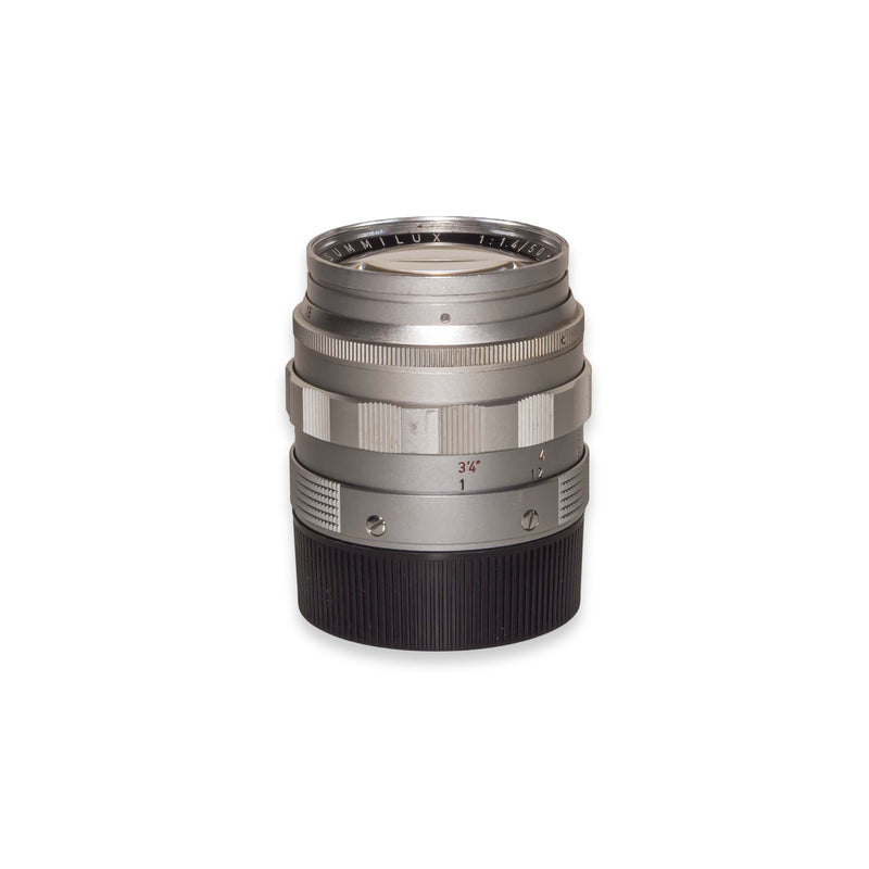 Leitz Wetzlar SUMMILUX 50mm f/1.4 [I], silver