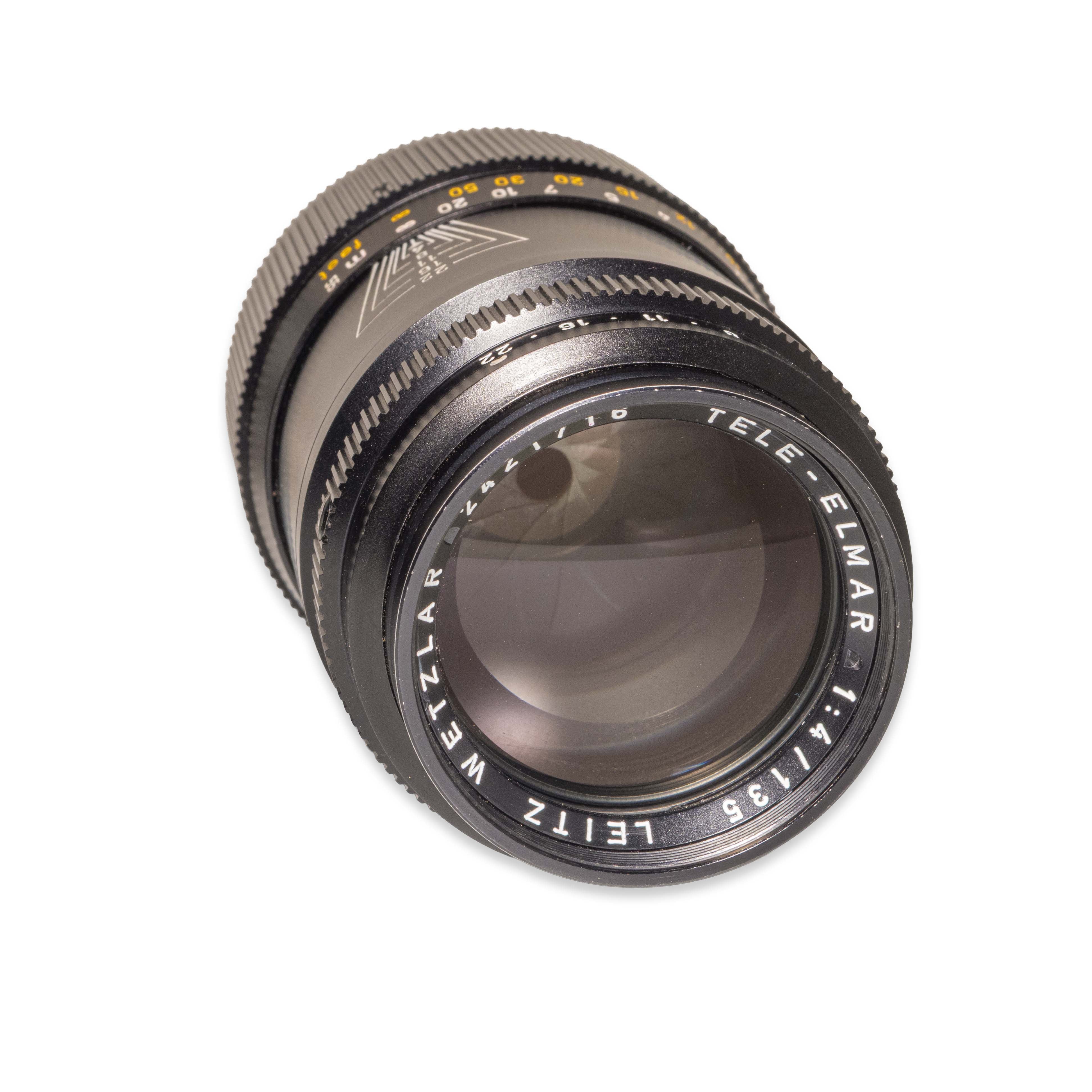 Leitz Wetzlar Tele-ELMAR 135mm f/4 Type 1, black anodized — Foto
