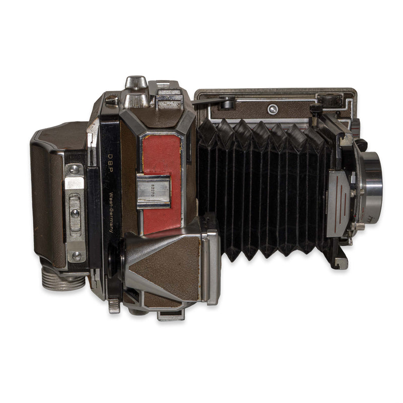 Linhof Super Technika IV (3 Obiettivi e Magazzini Film 6x9)