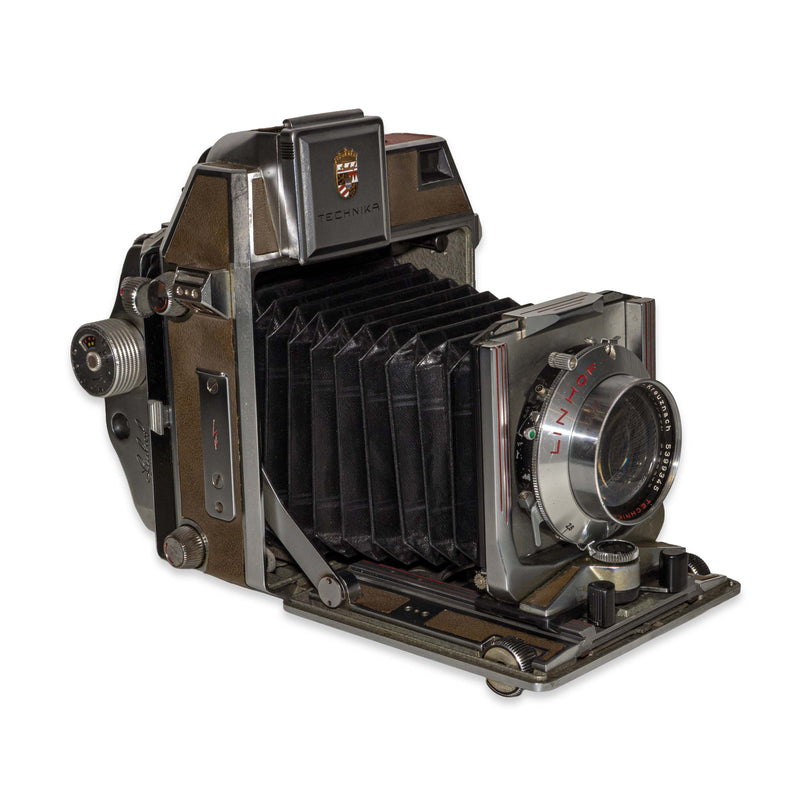 Linhof Super Technika IV (3 Obiettivi e Magazzini Film 6x9)