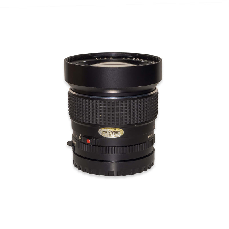 Mamiya 645E + 80mm f/2.8 + 150mm f/4 + 45mm f/2.8*