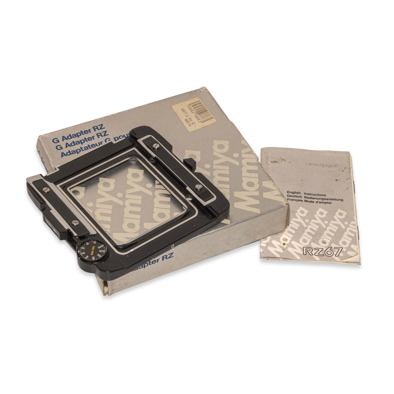 Mamiya G Adapter RZ
