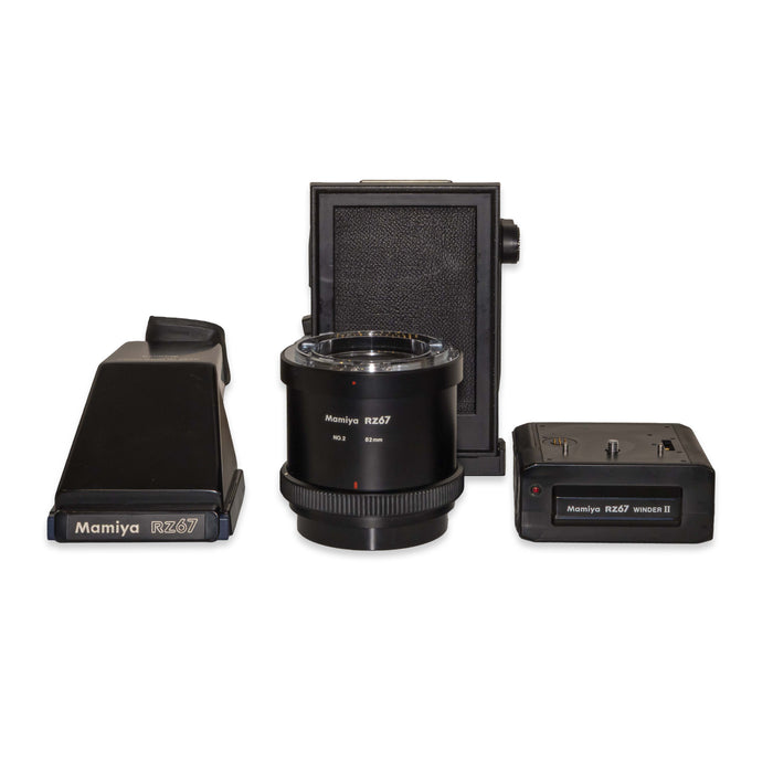 Mamiya RZ67 Professional II + Macro 140mm f/4.5 M/L-A + Sekor Z 110mm f/2.8