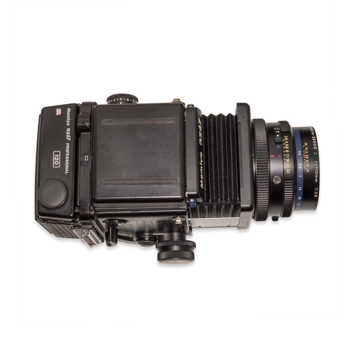 Mamiya RZ67 Professional II + Macro 140mm f/4.5 M/L-A + Sekor Z 110mm f/2.8