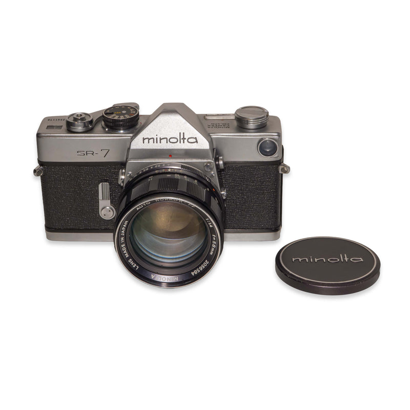 Minolta SR-7 + 58mm f/1.4 PF