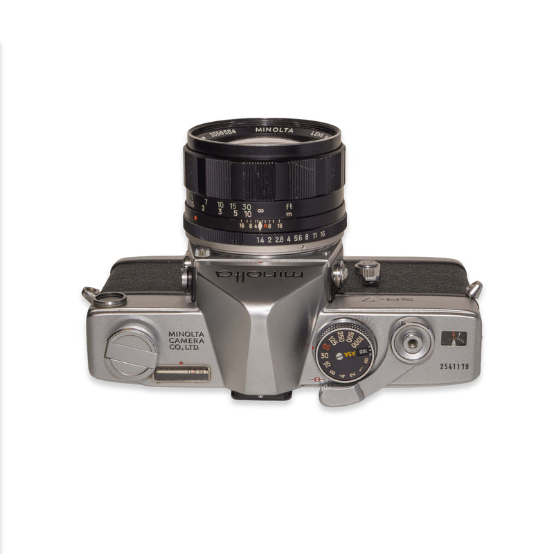 Minolta SR-7 + 58mm f/1.4 PF
