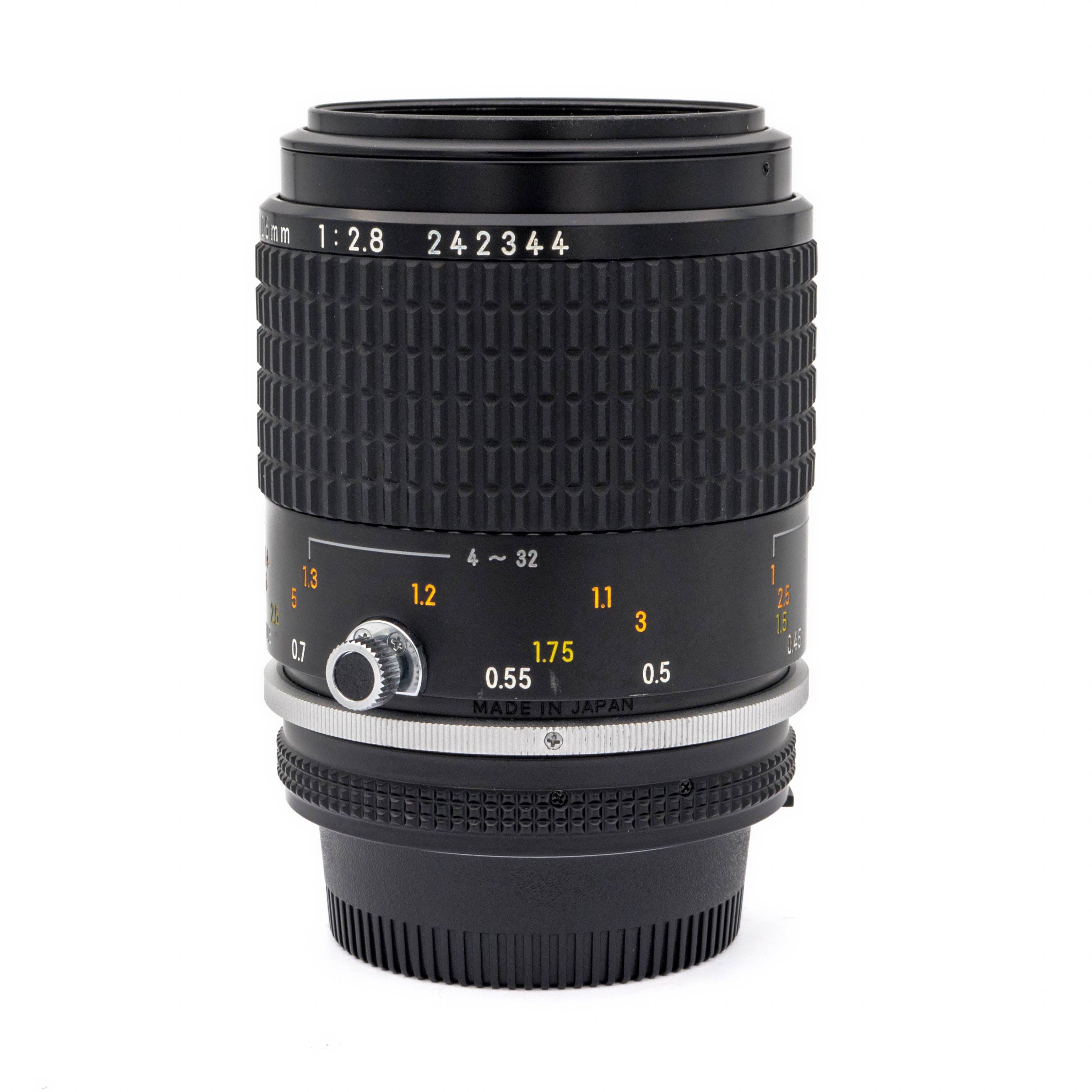 ニコン Ai-s Micro NIKKOR 105mm f2.8:2351359 Nikon AI-S Micro-NIKKOR 105mm f/2.8 — Foto Ottica Cavour