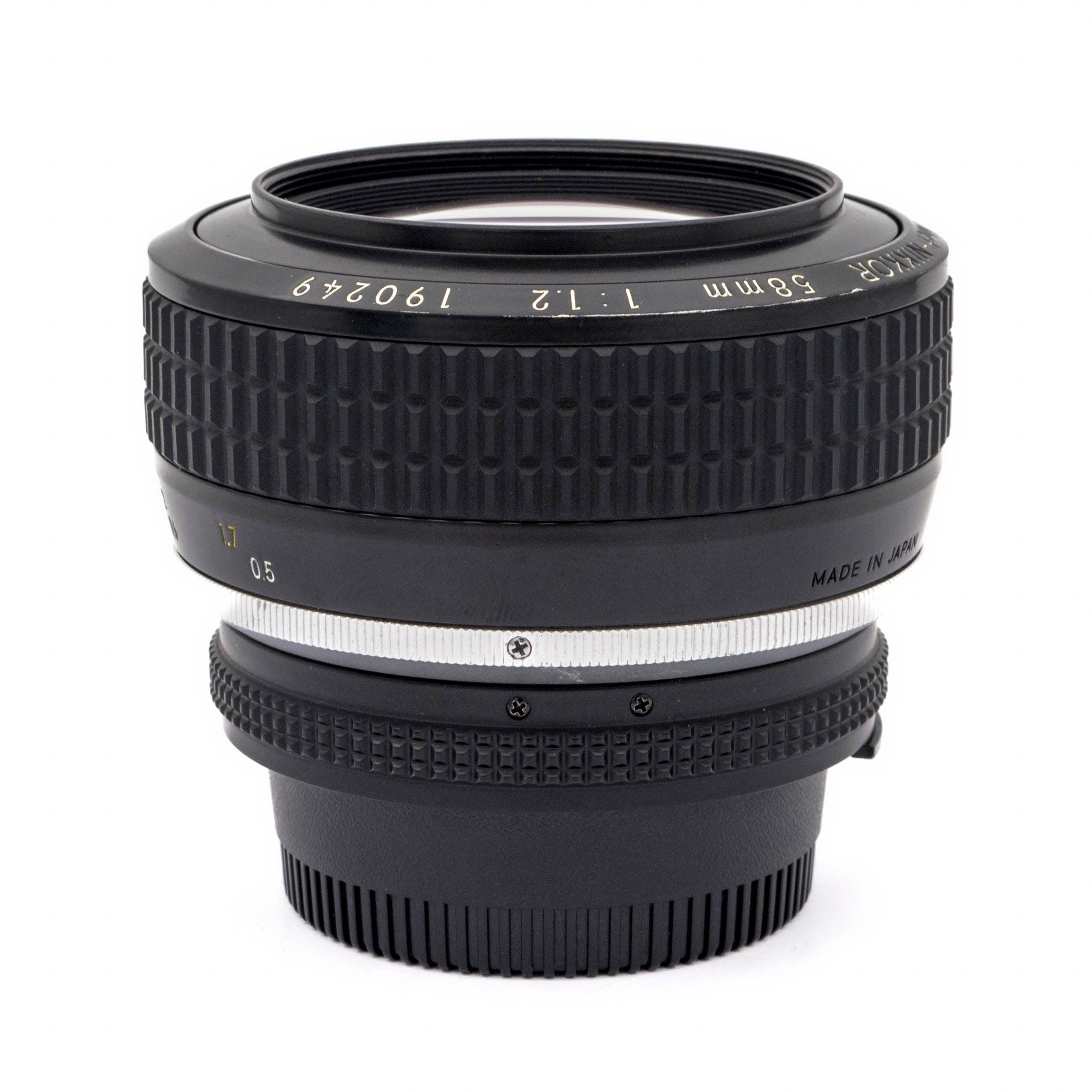 Nikon AI-S Noct-NIKKOR 58mm f/1.2 — Foto Ottica Cavour