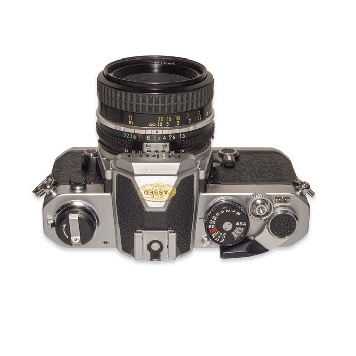 Nikon FM Silver + 50mm f/1.8